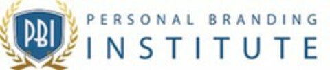 PBI PERSONAL BRANDING  INSTITUTE Logo (USPTO, 21.03.2012)