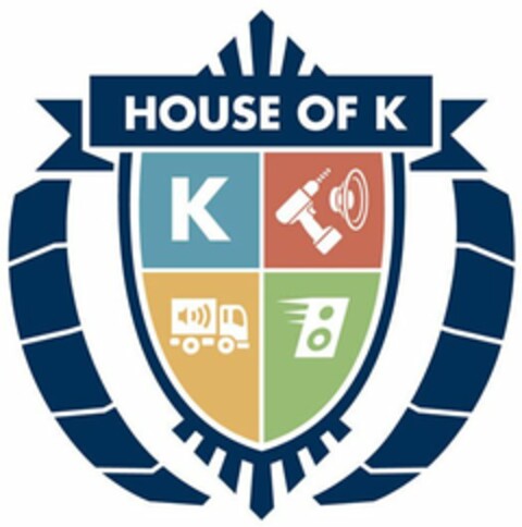 HOUSE OF K K Logo (USPTO, 06/25/2012)