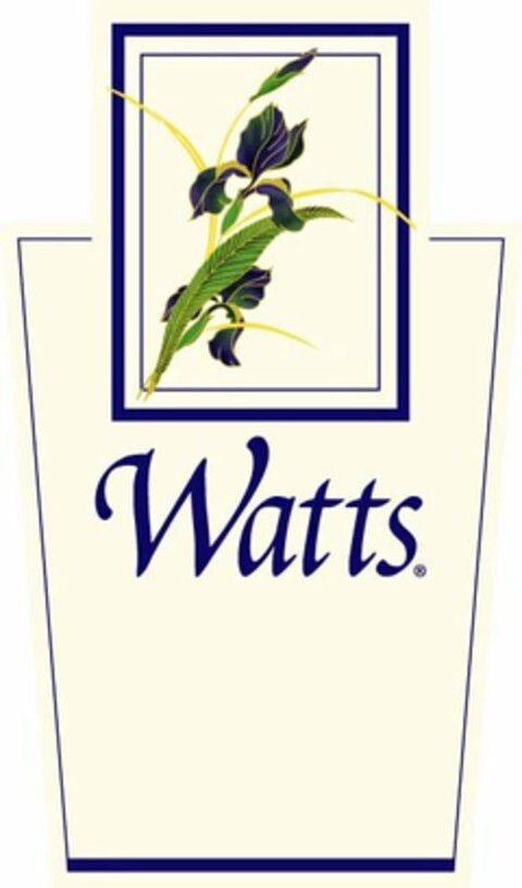 WATTS Logo (USPTO, 10/22/2012)