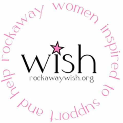 WISH ROCKAWAYWISH.ORG ROCKAWAY WOMEN INSPIRED TO SUPPORT AND HELP Logo (USPTO, 15.05.2013)