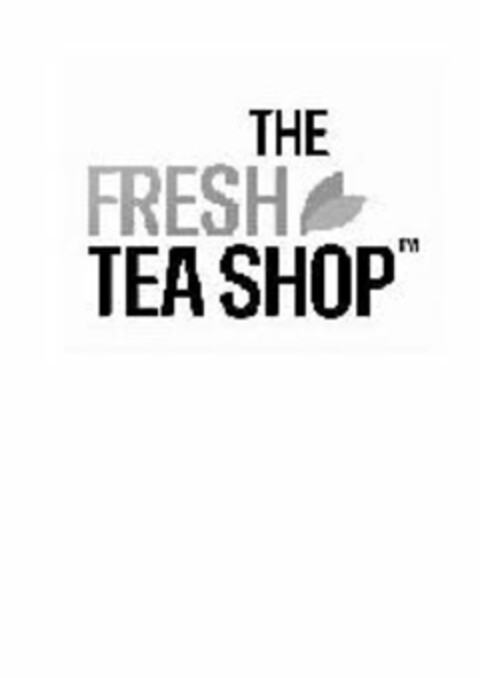THE FRESH TEA SHOP Logo (USPTO, 17.10.2013)