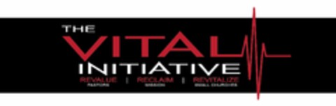 THE VITAL INITIATIVE REVALUE PASTORS RECLAIM MISSION REVITALIZE SMALL CHURCHES Logo (USPTO, 07.03.2014)