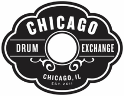 CHICAGO DRUM EXCHANGE CHICAGO, IL EST. 2011 Logo (USPTO, 25.04.2014)