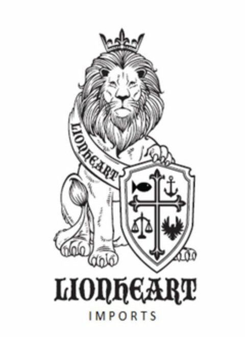 LIONHEART  LIONHEART IMPORTS Logo (USPTO, 26.11.2014)