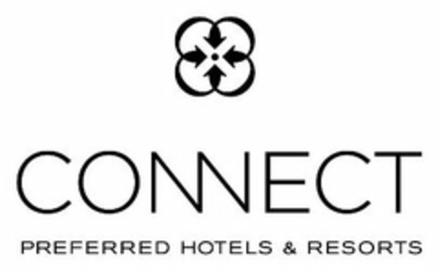 CONNECT PREFERRED HOTELS & RESORTS Logo (USPTO, 04.12.2014)