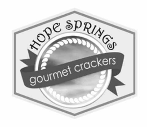 HOPE SPRINGS GOURMET CRACKERS Logo (USPTO, 23.12.2014)