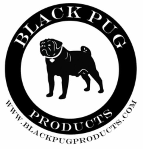 BLACK PUG PRODUCTS WWW.BLACKBUGPRODUCTS.COM Logo (USPTO, 19.01.2015)