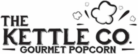 THE KETTLE CO. GOURMET POPCORN Logo (USPTO, 03.03.2016)