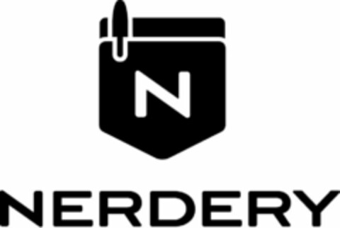 N NERDERY Logo (USPTO, 18.04.2016)