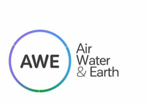 AWE AIR WATER & EARTH Logo (USPTO, 24.06.2016)