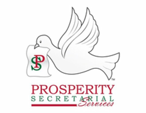 PS PROSPERITY SECRETARIAL SERVICES Logo (USPTO, 12.07.2016)