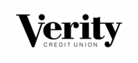 VERITY CREDIT UNION Logo (USPTO, 07.09.2016)