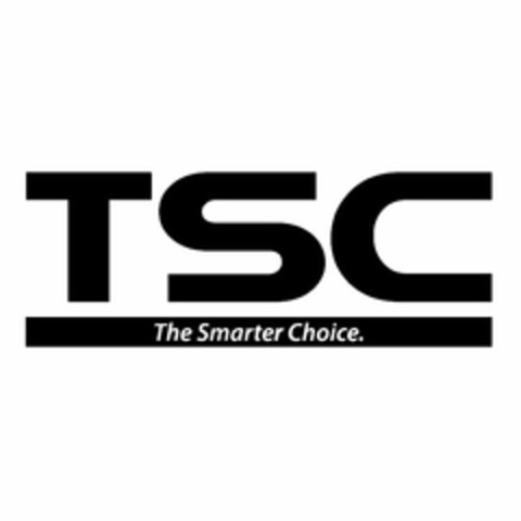 TSC THE SMARTER CHOICE. Logo (USPTO, 11/30/2016)