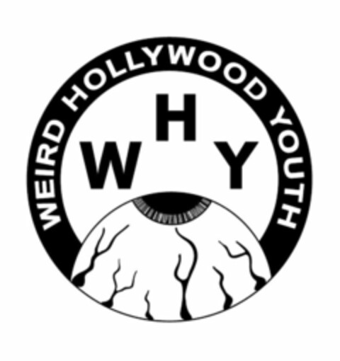 W H Y WEIRD HOLLYWOOD YOUTH Logo (USPTO, 07.09.2017)