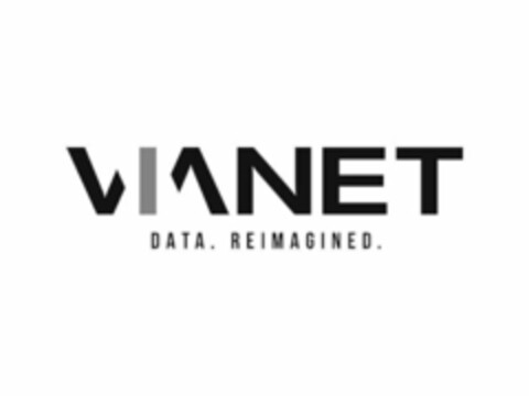 VIANET DATA. REIMAGINED. Logo (USPTO, 14.09.2017)