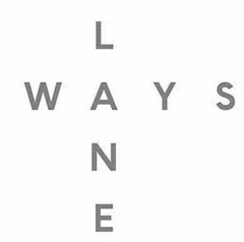 LANE WAYS Logo (USPTO, 23.01.2018)
