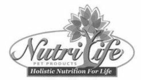 NUTRI LIFE PET PRODUCTS HOLISTIC NUTRITION FOR LIFE Logo (USPTO, 03/09/2018)