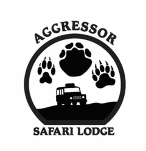 AGGRESSOR SAFARI LODGE Logo (USPTO, 03/15/2018)
