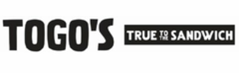 TOGO'S TRUE TO THE SANDWICH Logo (USPTO, 03/22/2018)