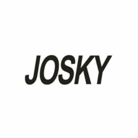 JOSKY Logo (USPTO, 05/07/2018)