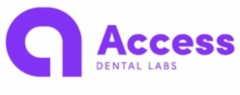 A ACCESS DENTAL LAB Logo (USPTO, 07/11/2018)