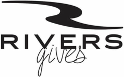 RIVERS GIVES Logo (USPTO, 08/21/2018)