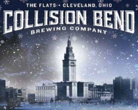 THE FLATS · CLEVELAND, OHIO COLLISION BEND BREWING COMPANY Logo (USPTO, 08/31/2018)