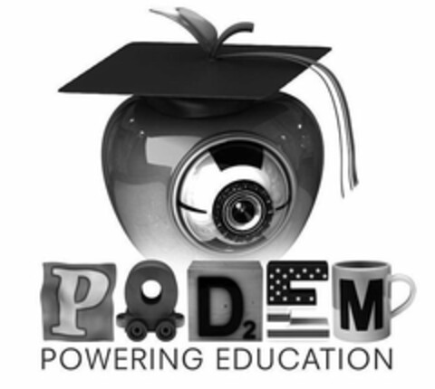 PODEM POWERING EDUCATION Logo (USPTO, 09/17/2018)