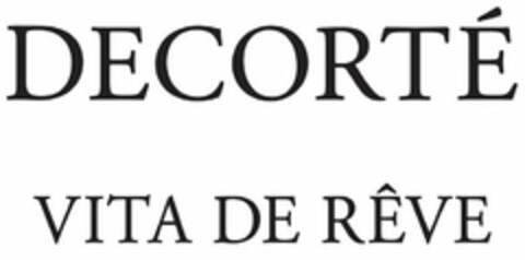 DECORTÉ VITA DE RÊVE Logo (USPTO, 30.11.2018)