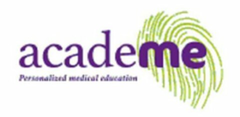 ACADEME PERSONALIZED MEDICAL EDUCATION Logo (USPTO, 11.01.2019)