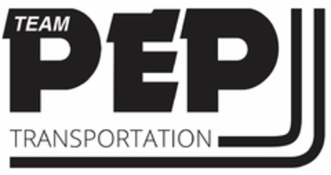 TEAM PEP TRANSPORTATION Logo (USPTO, 01.03.2019)
