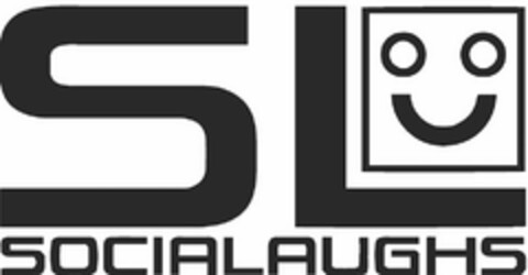 SL SOCIALAUGHS Logo (USPTO, 07/04/2019)