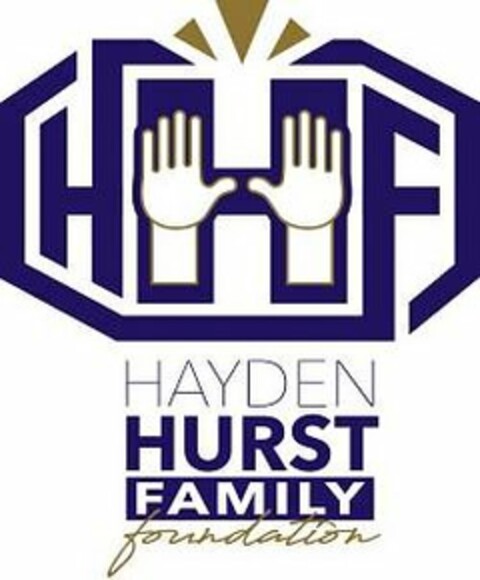 HHF HAYDEN HURST FAMILY FOUNDATION Logo (USPTO, 08/02/2019)