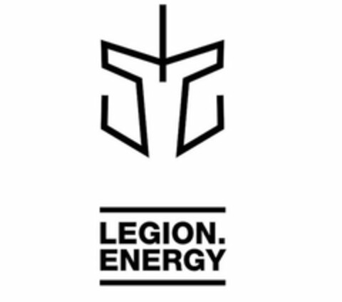 LEGION. ENERGY Logo (USPTO, 08/03/2019)