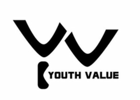 YV YOUTH VALUE Logo (USPTO, 20.08.2019)