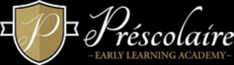 P PRÉSCOLAIRE - EARLY LEARNING ACADEMY - Logo (USPTO, 22.08.2019)