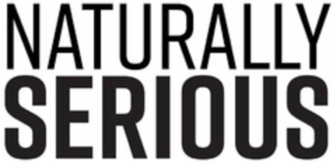 NATURALLY SERIOUS Logo (USPTO, 11/06/2019)