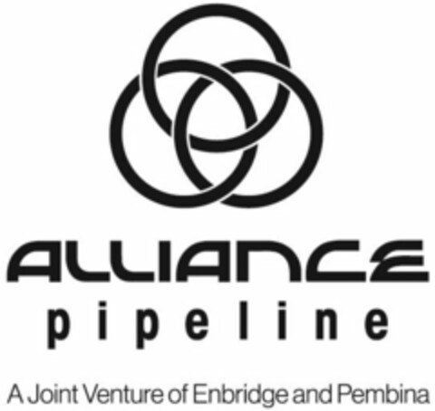 ALLIANCE PIPELINE A JOINT VENTURE OF ENBRIDGE AND PEMBINA Logo (USPTO, 11.12.2019)