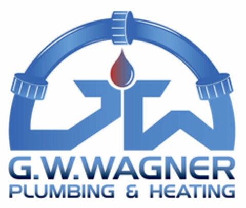 G.W.WAGNER PLUMBING & HEATING Logo (USPTO, 29.12.2019)