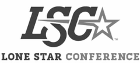 LSC LONE STAR CONFERENCE Logo (USPTO, 05/22/2020)