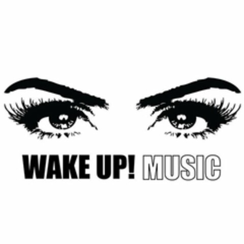 WAKE UP! MUSIC Logo (USPTO, 29.05.2020)