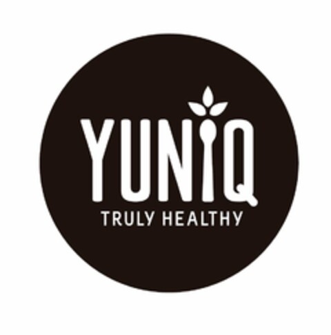 YUNIQ TRULY HEALTHY Logo (USPTO, 08.09.2020)