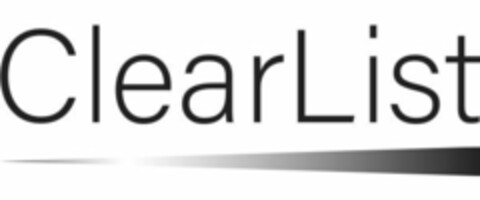 CLEARLIST Logo (USPTO, 19.09.2020)