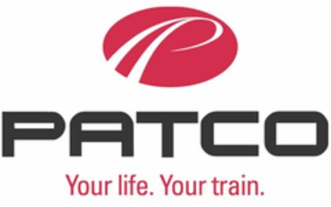 P PATCO YOUR LIFE. YOUR TRAIN. Logo (USPTO, 12/30/2008)