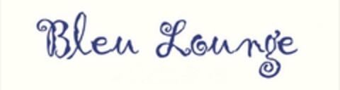 BLEU LOUNGE Logo (USPTO, 10.03.2009)