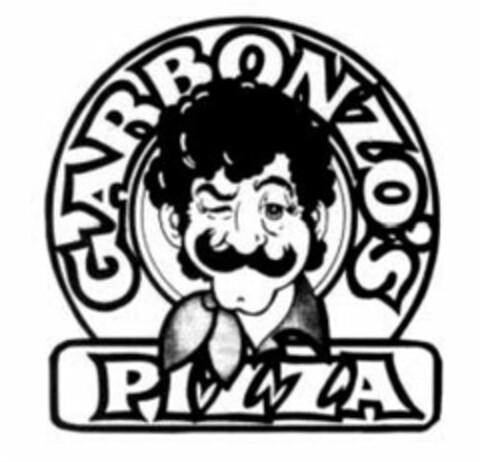 GARBONZO'S PIZZA Logo (USPTO, 05.06.2009)