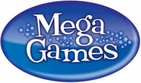 MEGA GAMES Logo (USPTO, 07/21/2009)