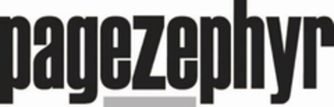 PAGEZEPHYR Logo (USPTO, 19.10.2009)