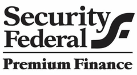 SECURITY FEDERAL PREMIUM FINANCE SF Logo (USPTO, 12/03/2009)