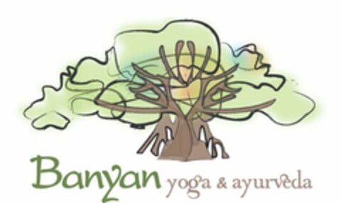 BANYAN YOGA & AYURVEDA Logo (USPTO, 17.08.2010)